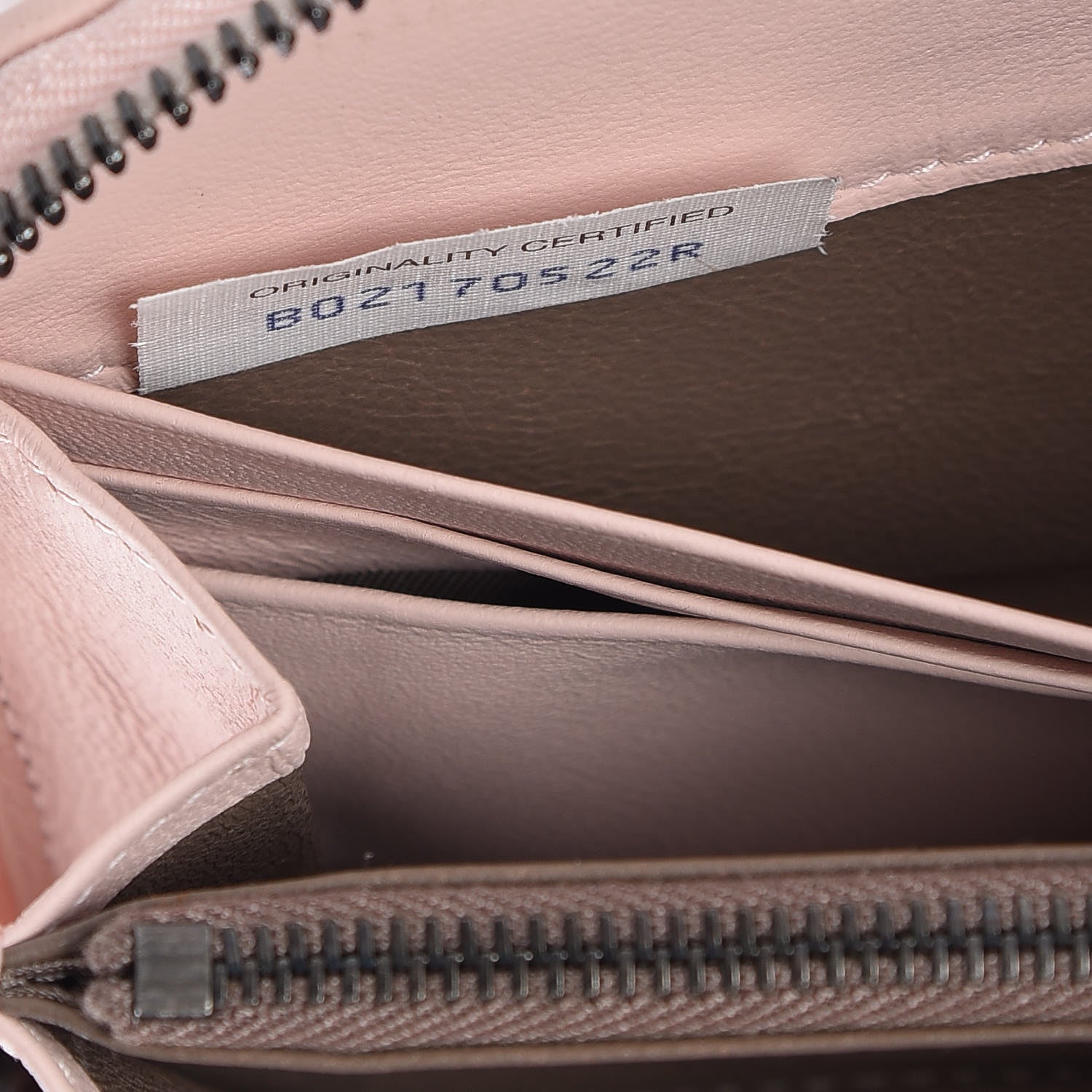Bottega Veneta Nappa Intrecciato Zip Around Wallet Petal Pink 7 of 9