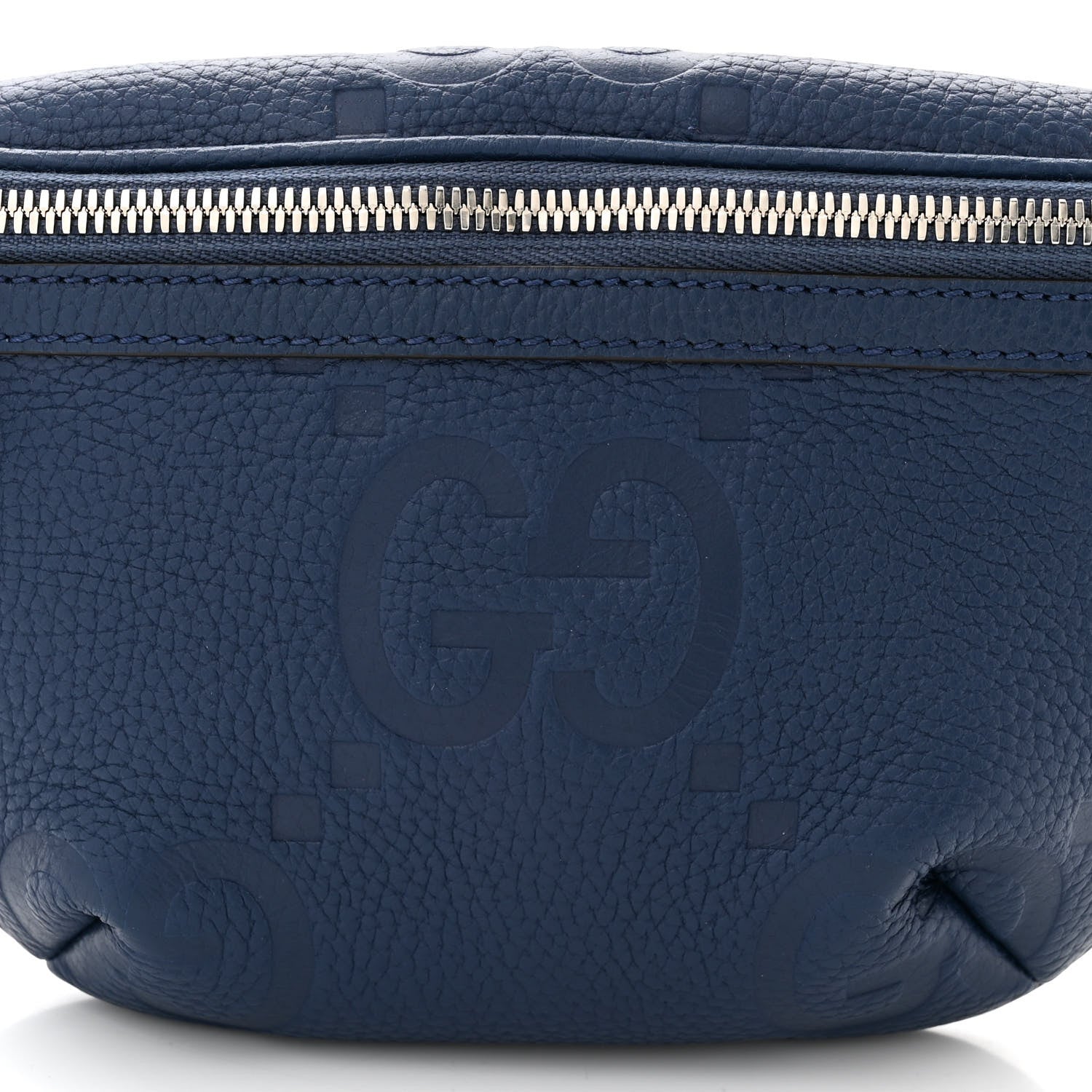 Gucci Piuma Calfskin Jumbo GG Embossed Small Belt Bag Royale 8 of 10