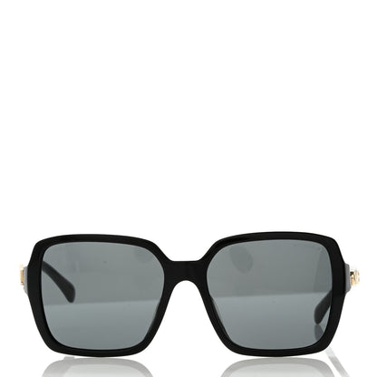 Chanel Acetate Square Sunglasses 5408 Black 2 of 8