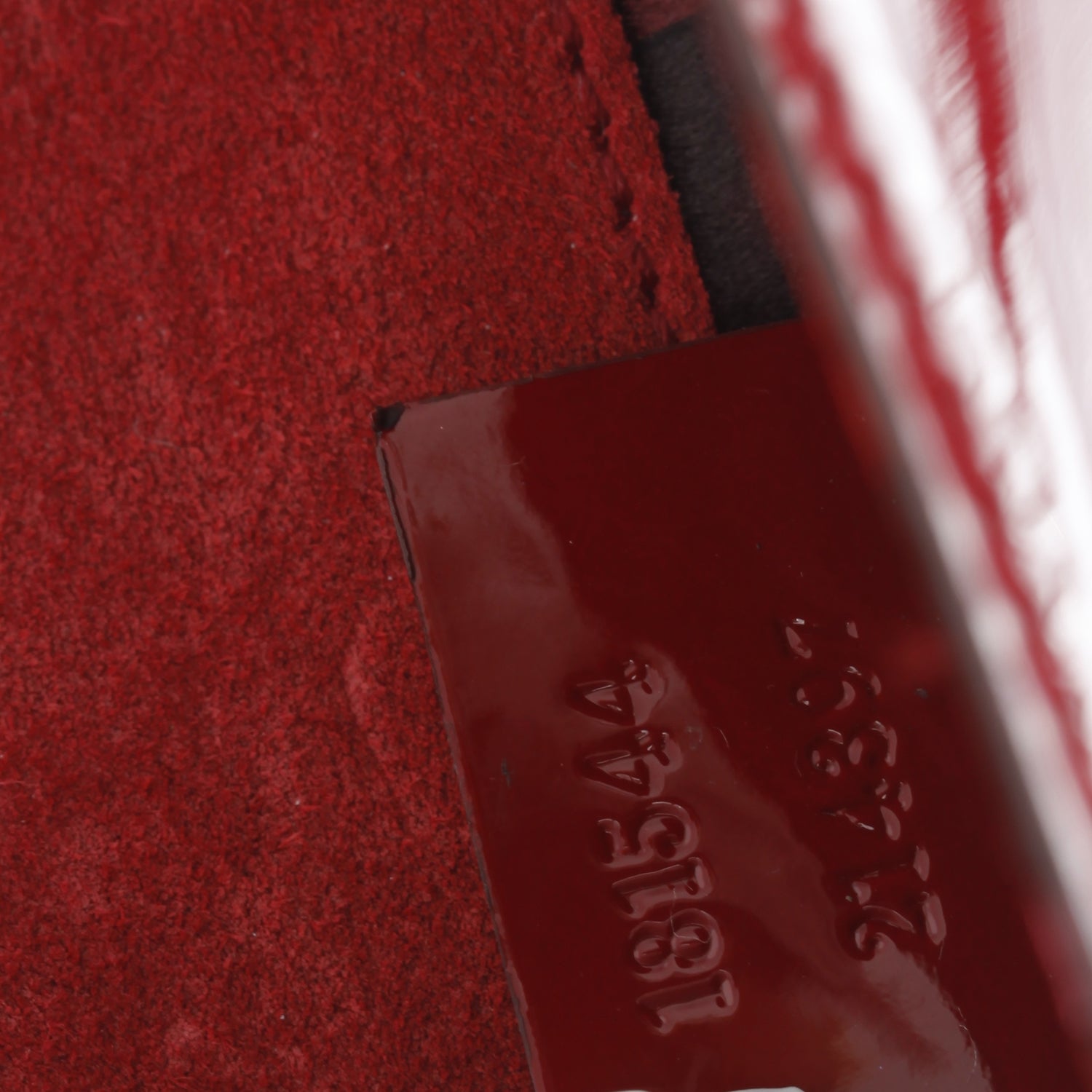 Gucci Patent Leather Buckle Clutch Red 9 of 11