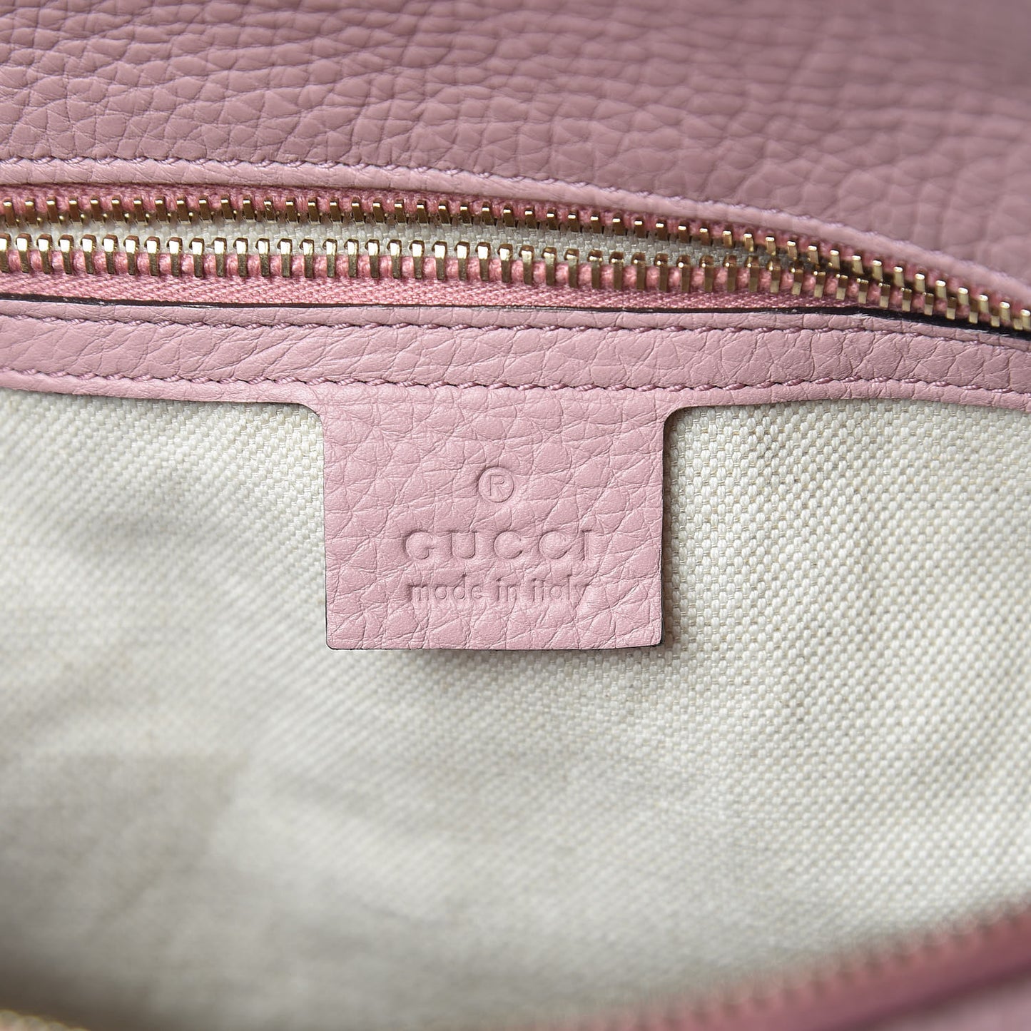 Calfskin Bamboo Medium Shopper Boston Pink