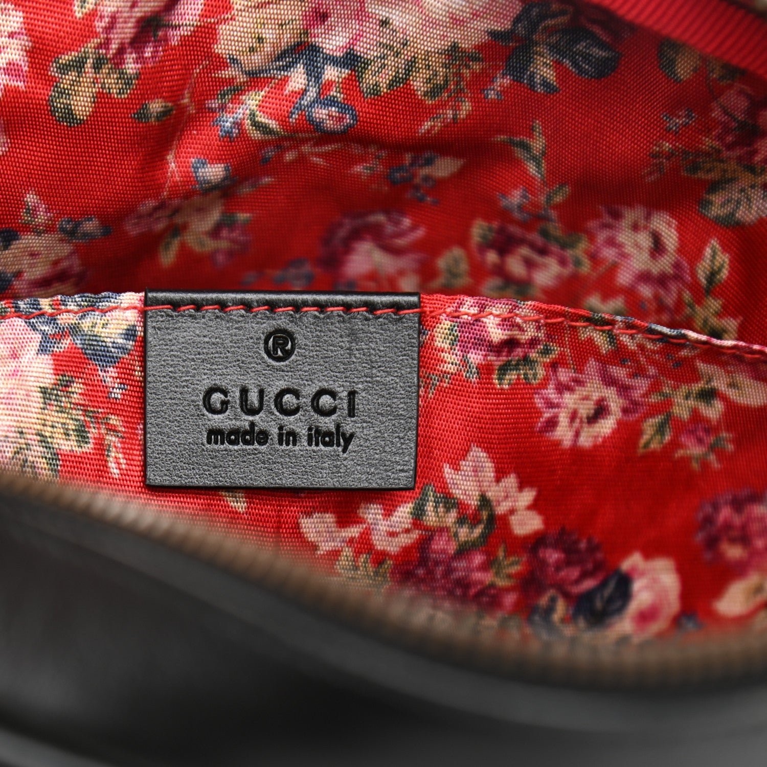 Gucci Calfskin Web Trapuntata Small GG Shoulder Bag Black 6 of 10