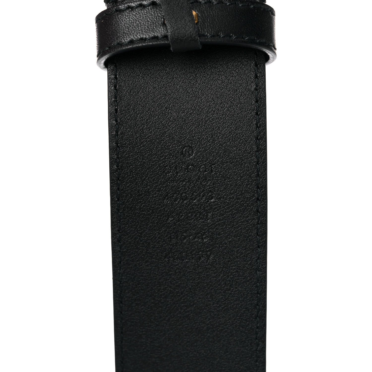 Gucci Calfskin Double G 40mm Belt 115 46 Black 3 of 8