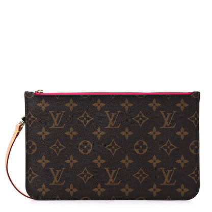 Louis Vuitton Monogram Neverfull MM GM Pochette Cherry 1 of 7