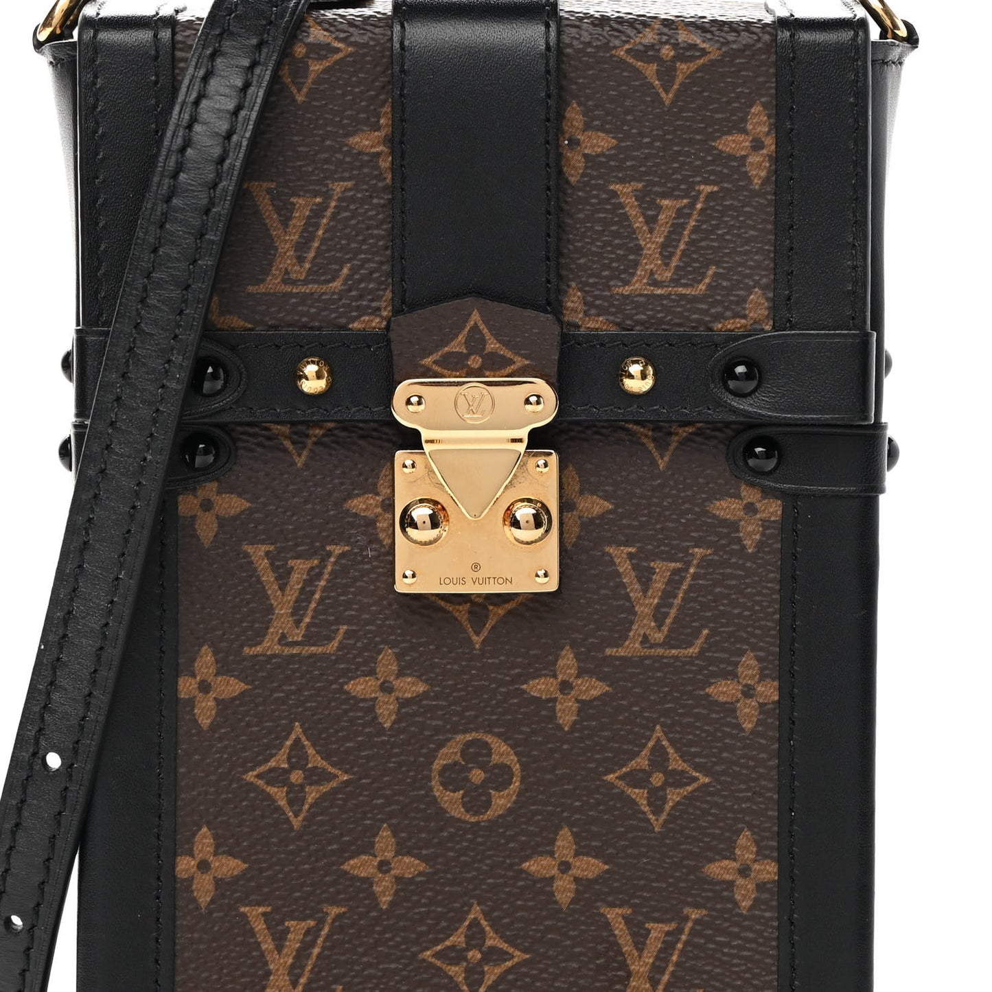Monogram Pochette Trunk Verticale Black