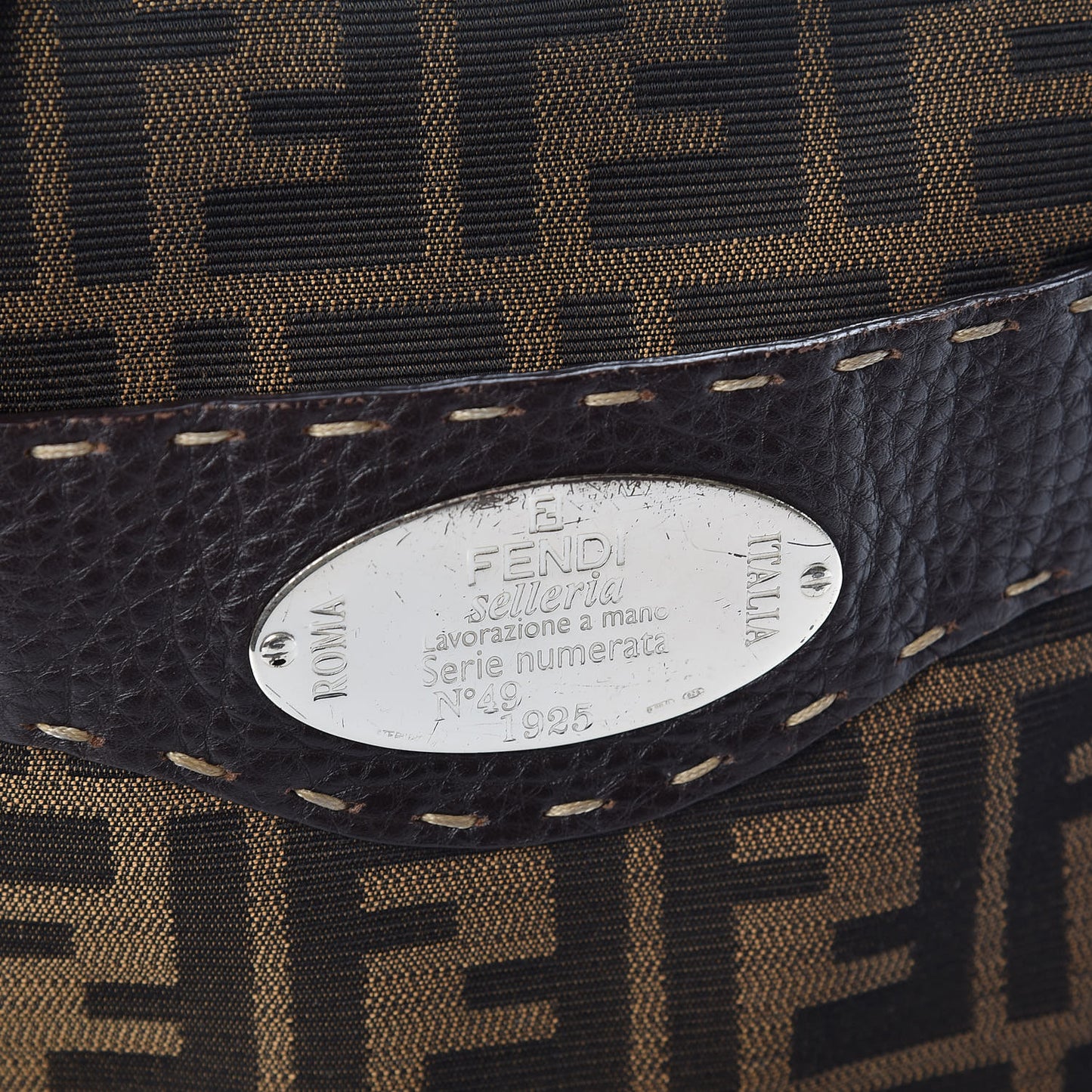Zucca Cuoio Romano Selleria Messenger Tobacco Moro
