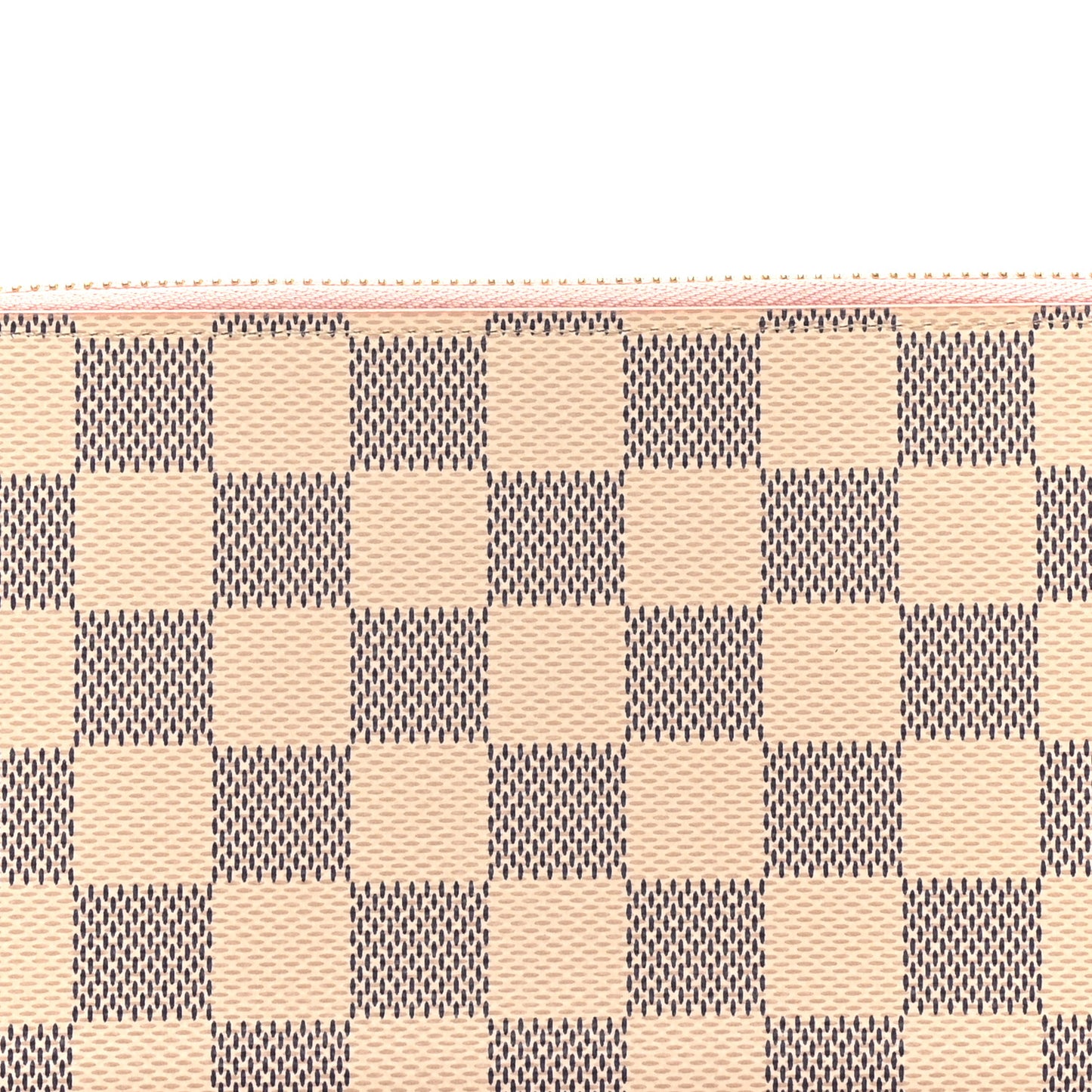 Damier Azur Zippy Wallet Rose Ballerine