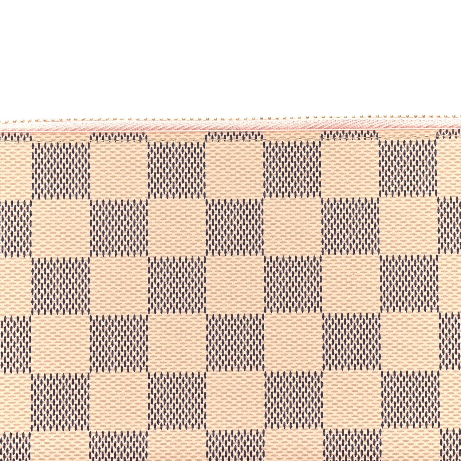 Louis Vuitton Damier Azur Zippy Wallet Rose Ballerine 7 of 8