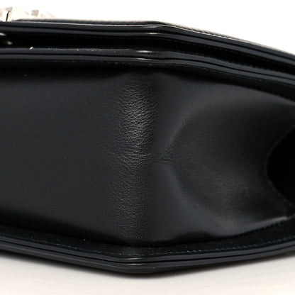 Chanel Lambskin Chevron Quilted Small Boy Flap Black 10 of 10