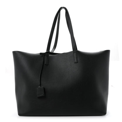 Saint Laurent Calfskin Large Shopping Tote Black 1 of 11
