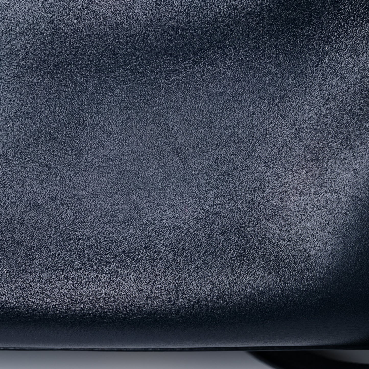 Calfskin Classic Baby Duffle Navy Blue