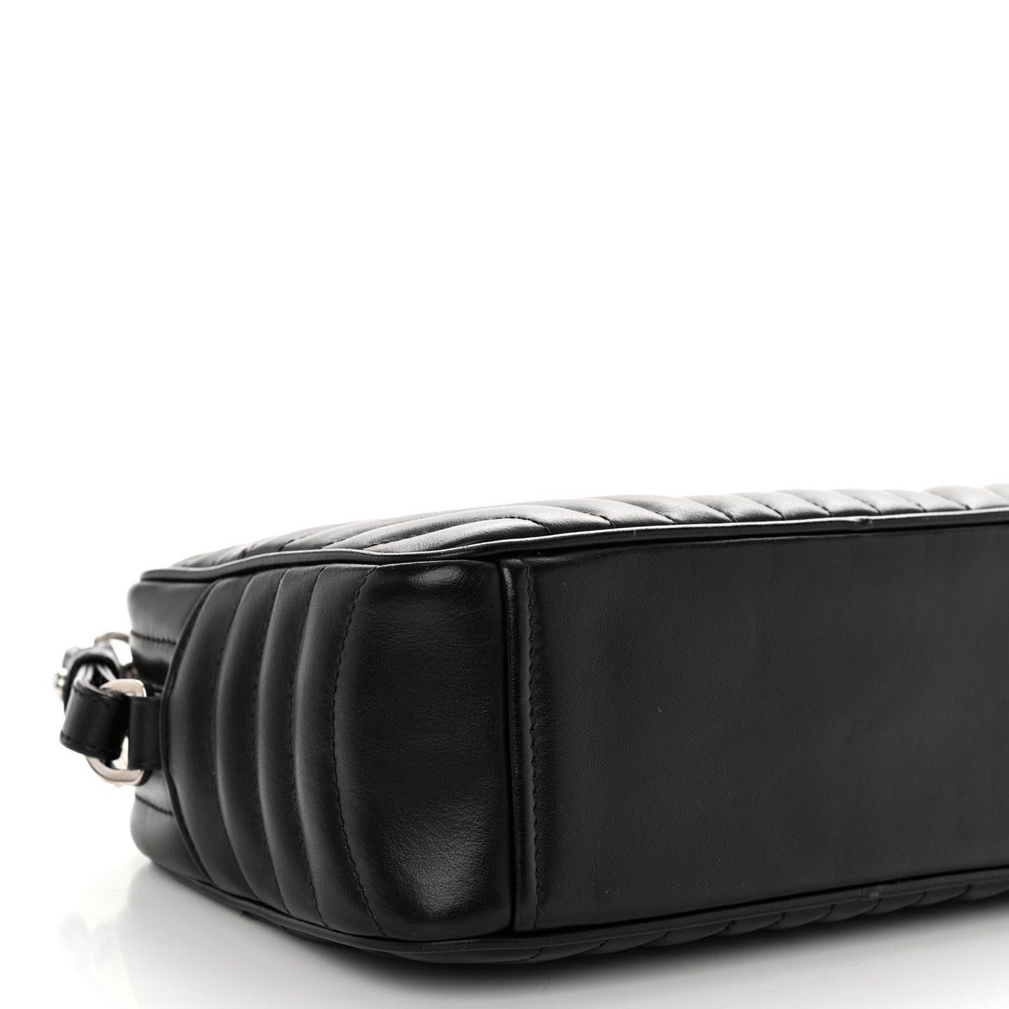 Soft Calfskin Diagramme Camera Bag Black