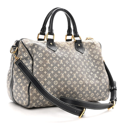 Louis Vuitton Monogram Idylle Speedy Bandouliere 30 Encre 3 of 10