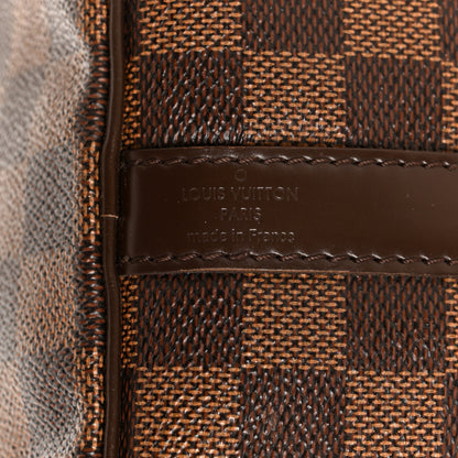 Louis Vuitton Damier Ebene Speedy Bandouliere 25 7 of 10