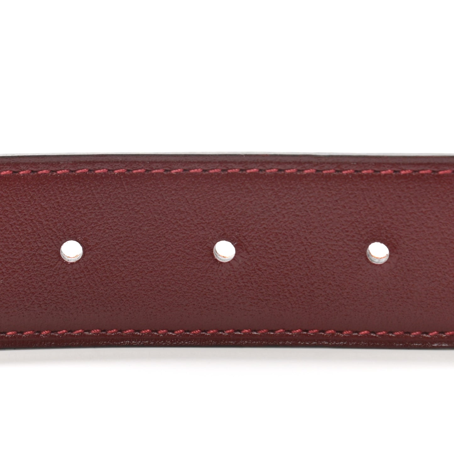 Box Togo 32mm H Belt 80 Rouge H Gold
