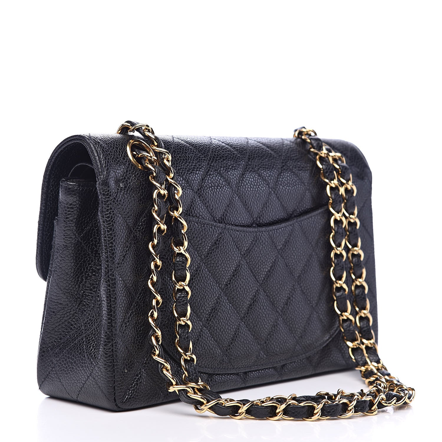 Chanel Caviar Quilted Small Double Flap Black 3 of 14