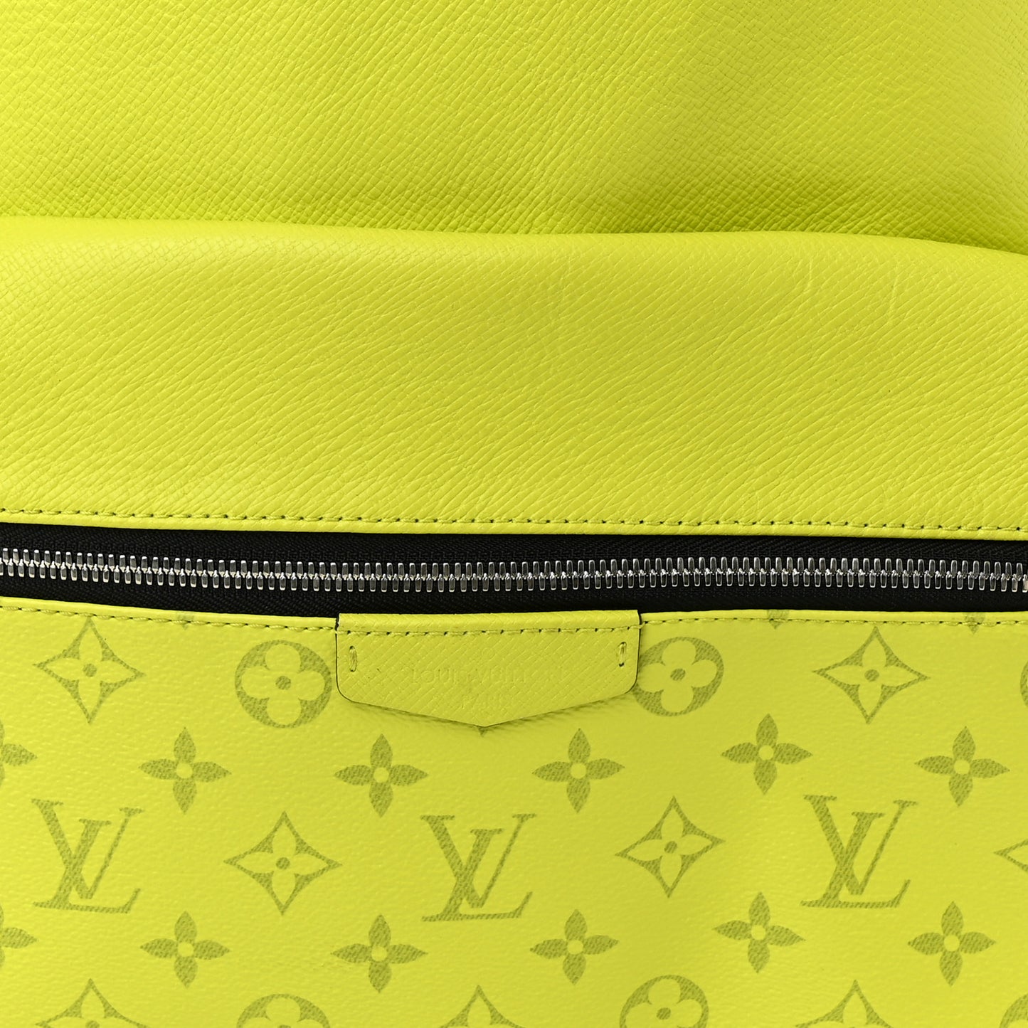Taiga Monogram Discovery Backpack PM Yellow
