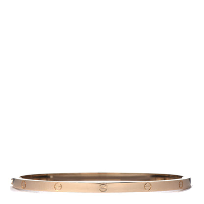 Cartier 18K Yellow Gold Small LOVE Bracelet 19 3 of 4