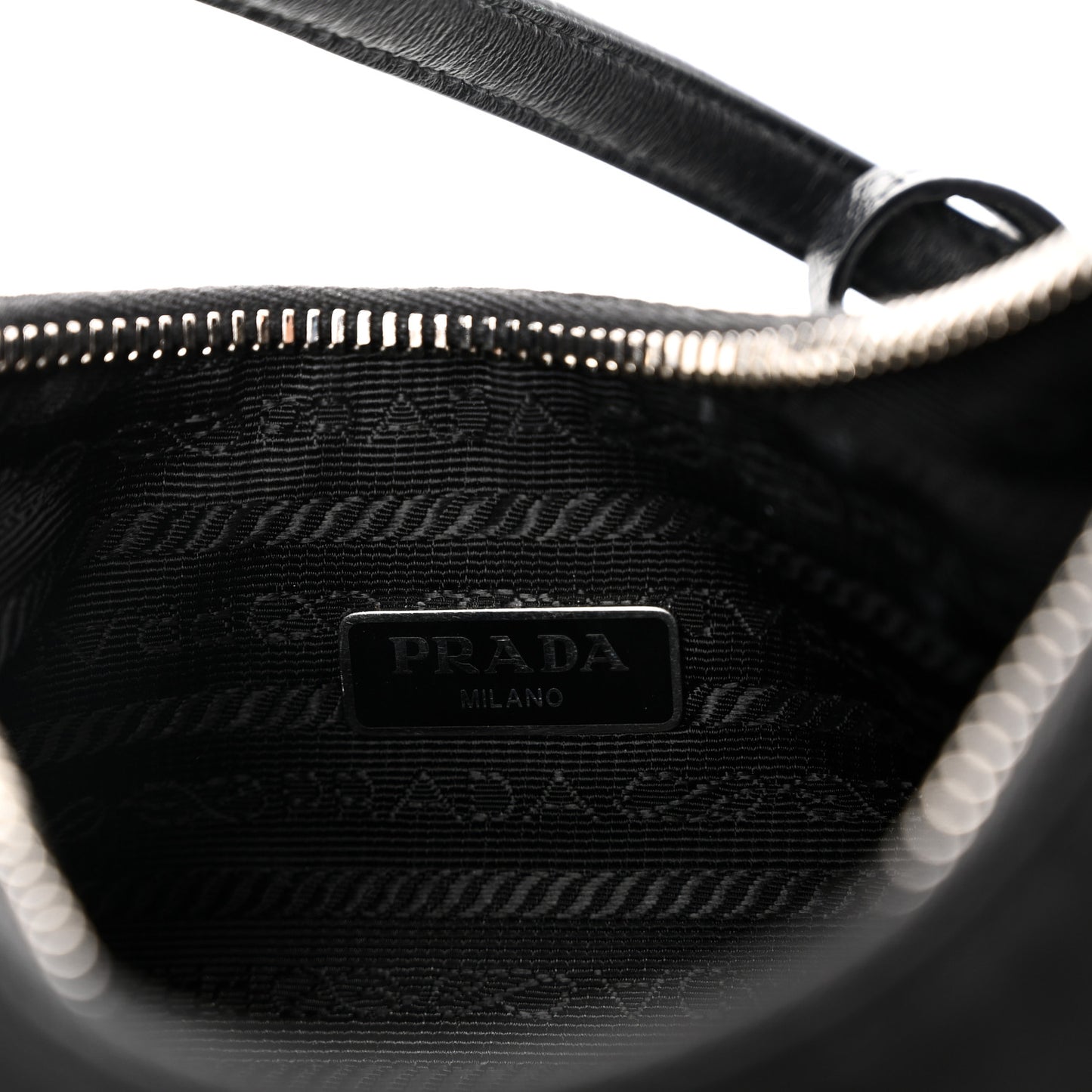 Tessuto Nylon Saffiano Re-Edition 2005 Bag Black