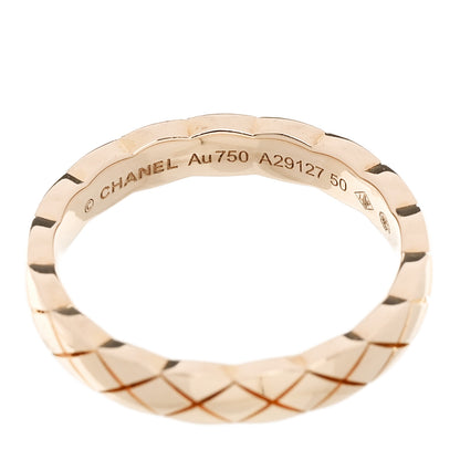 Chanel 18K Beige Gold Mini Coco Crush Ring 50 5.25 4 of 4