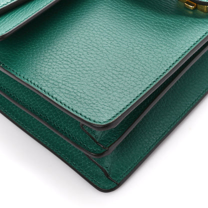 Gucci Pebbled Calfskin Small Dionysus Shoulder Bag Emerald 11 of 14