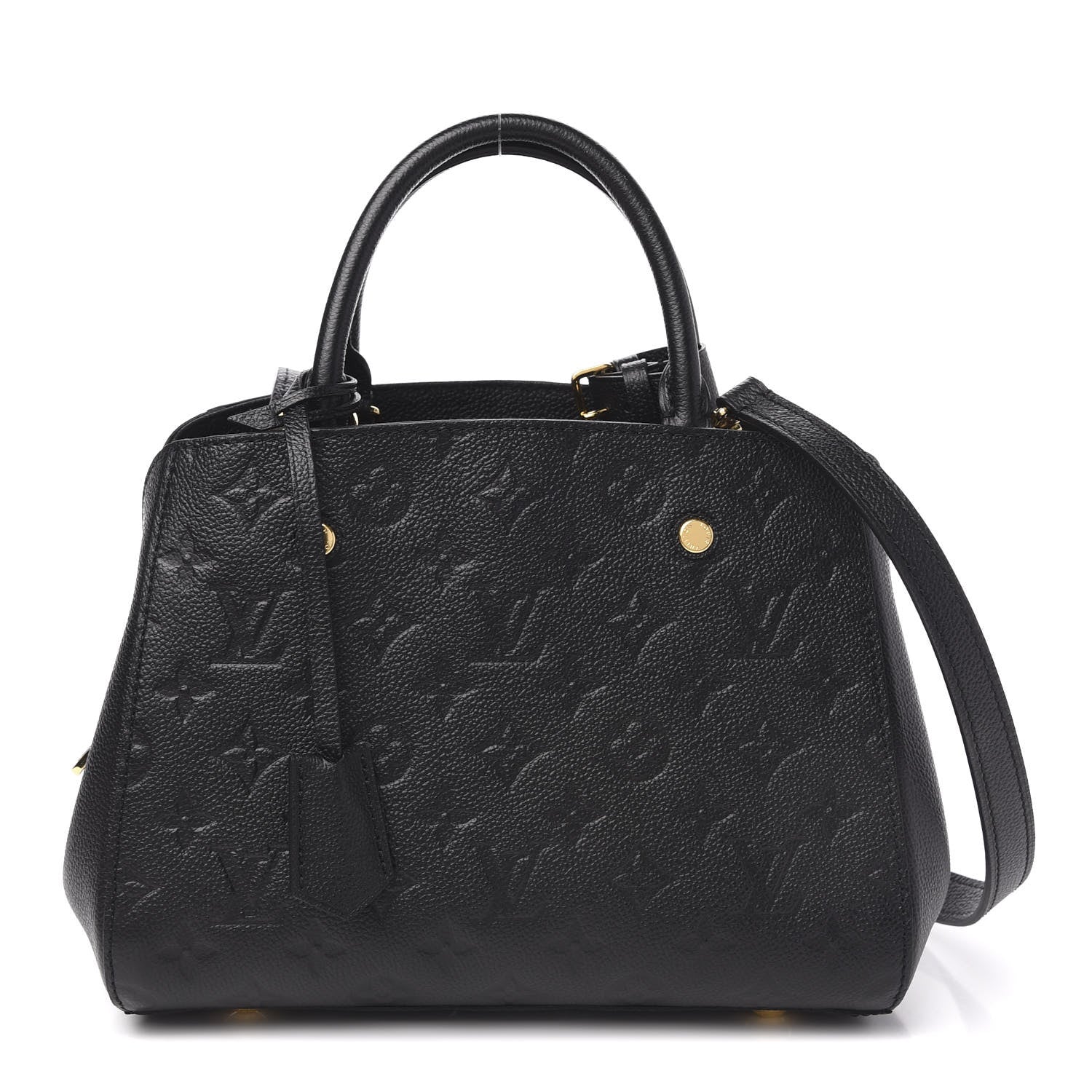 Louis Vuitton Empreinte Montaigne BB Black 1 of 10