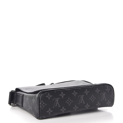 Louis Vuitton Monogram Eclipse District PM Black 4 of 8