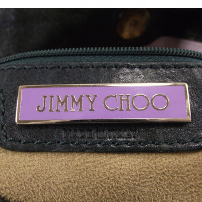 Jimmy Choo Leather Suede Mahala Green 9 of 10
