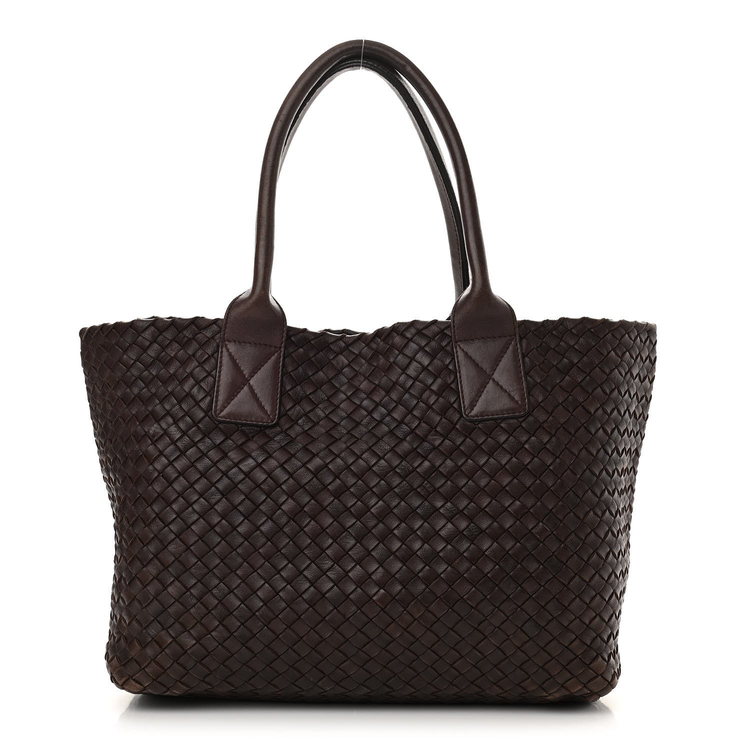 Bottega Veneta Nappa Intrecciato Mini Cabat Ebano 4 of 20