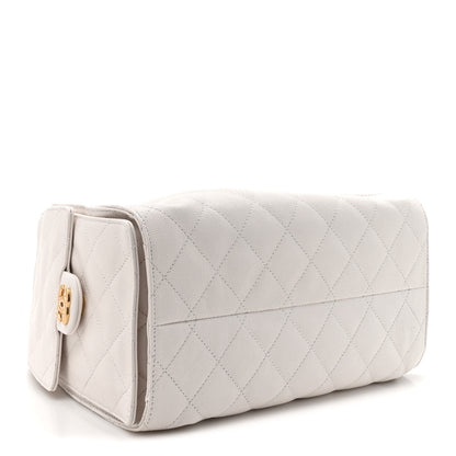 Chanel Caviar Quilted Small Chanel 25 Handbag White 3 of 9