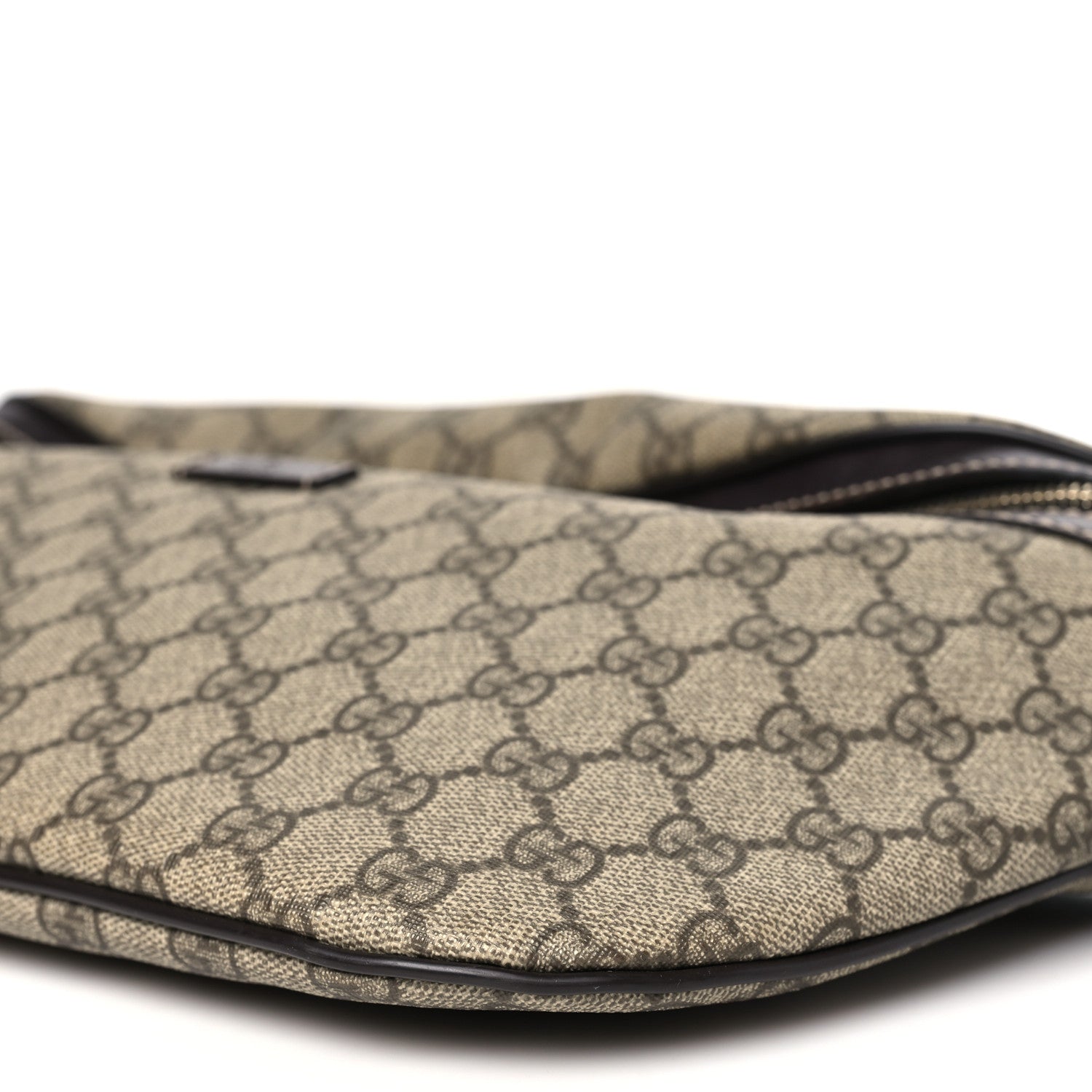 Gucci GG Supreme Monogram Belt Bag Dark Brown 10 of 10