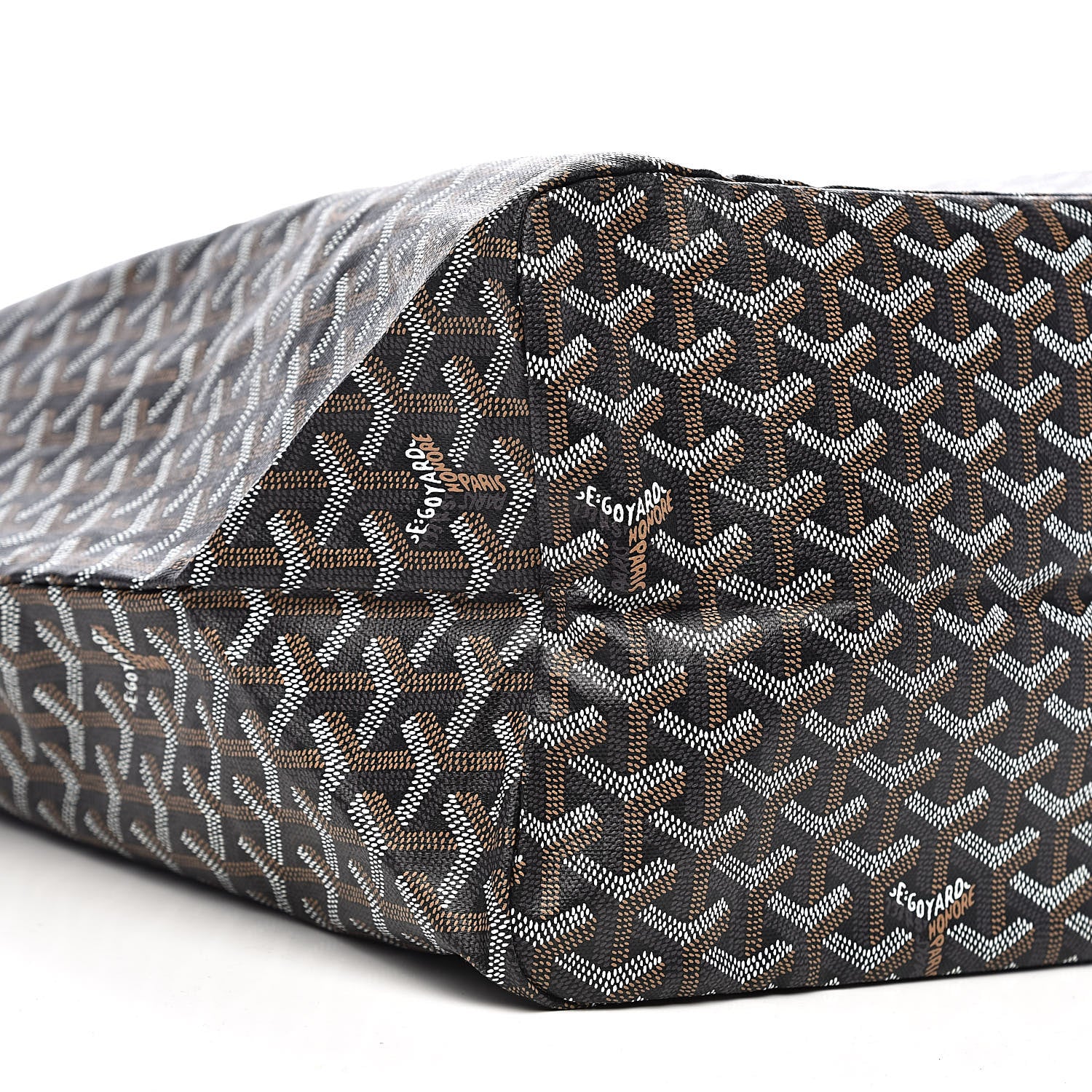 Goyard Goyardine Saint Louis GM Black Gold 11 of 13