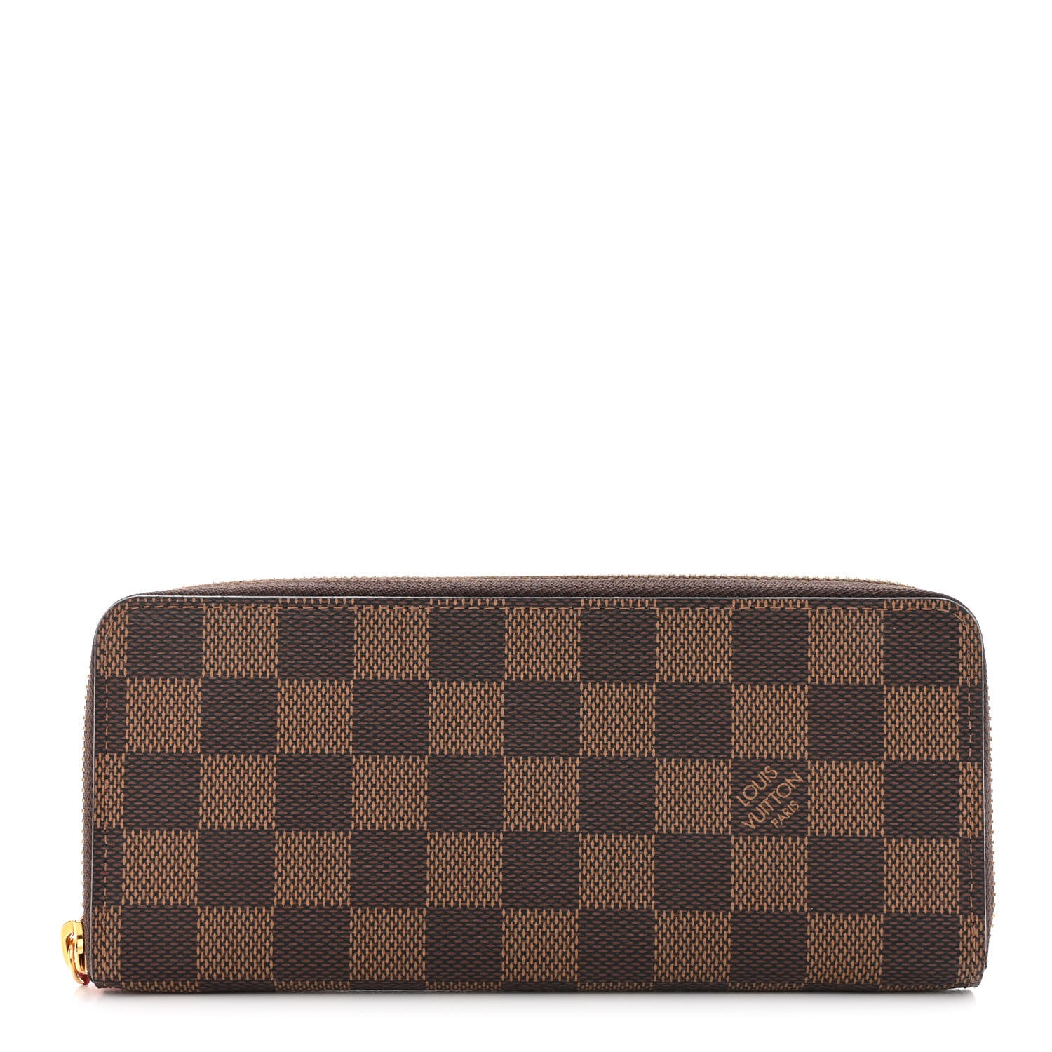 Louis Vuitton Damier Ebene Clemence Wallet Cherry 1 of 7