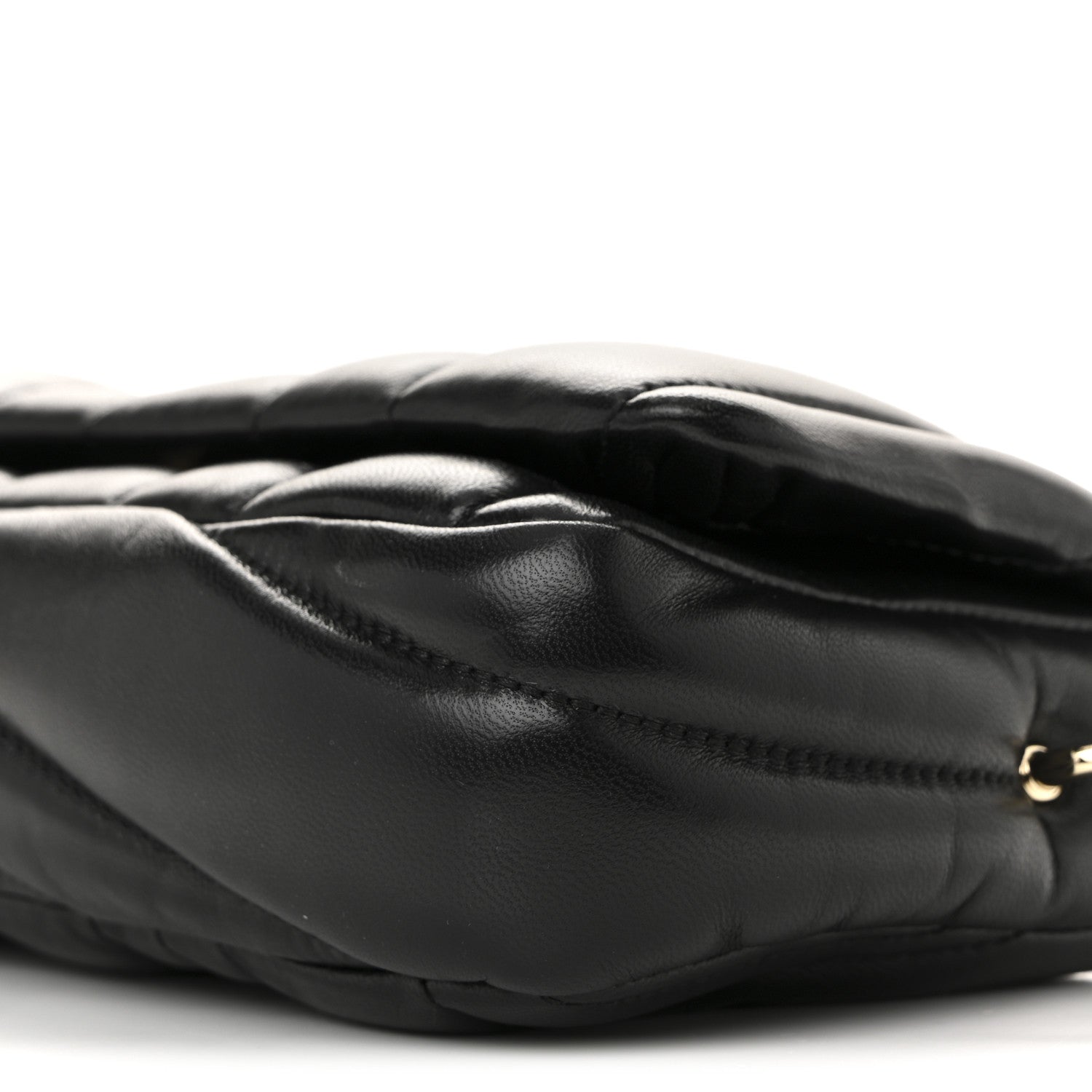 Gucci Lambskin Quilted Mini GG Milano Top Handle Shoulder Bag Black 10 of 12