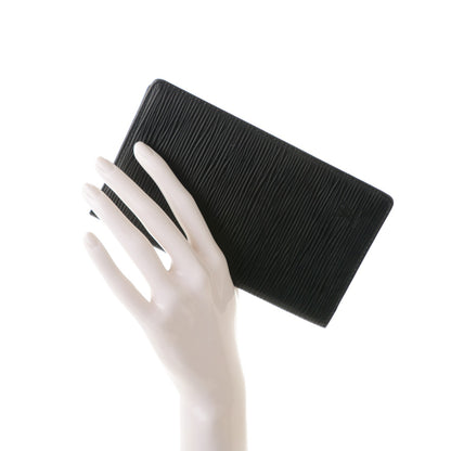 Louis Vuitton Epi Pocket Agenda Cover Black 2 of 7