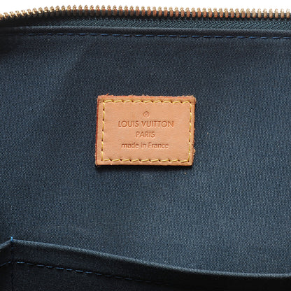 Louis Vuitton Vernis Alma GM Blue Nuit 6 of 7