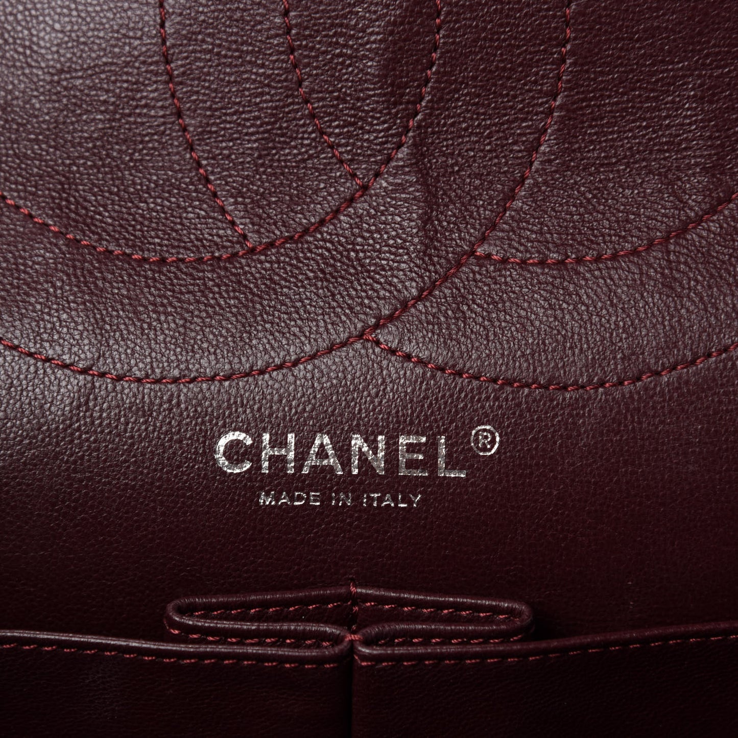 Aged Calfskin Quilted 2.55 Reissue 227 Flap Black