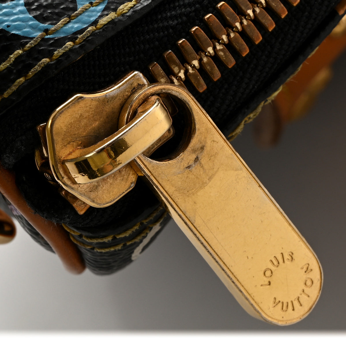 Louis Vuitton Monogram Multicolor Rita Black 10 of 12