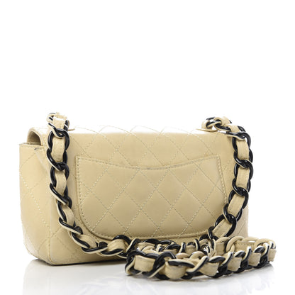 Chanel Lambskin Bekko Resin Small Single Flap Beige 3 of 11