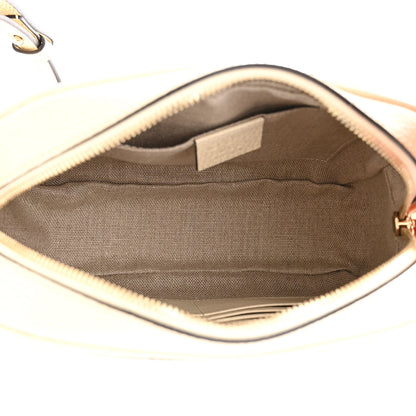 Gucci Monogram Dollar Calfskin Mini Bree Messenger Bag Beige Ebony Avoire 5 of 10