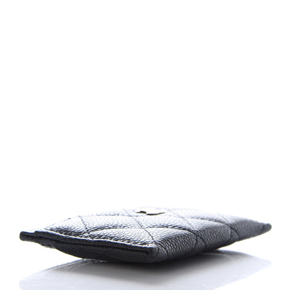 Chanel Caviar Quilted Card Holder Black 4 of 9