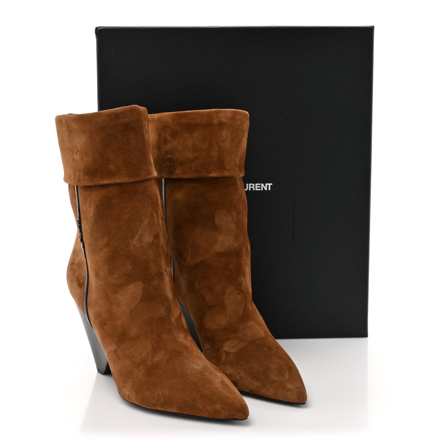 Suede Liz 85 Wedge Booties 39 Dark Land