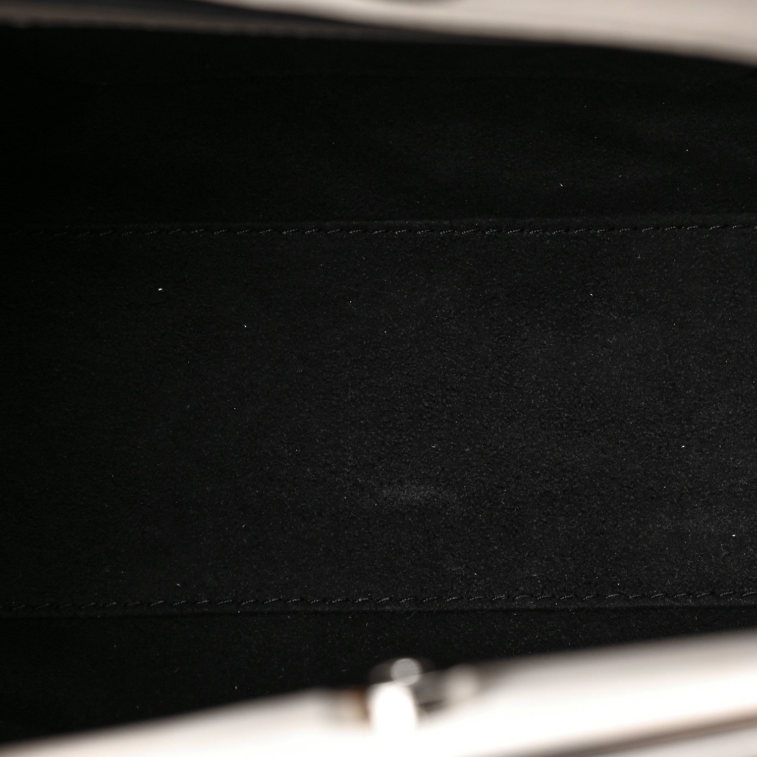 Alexander McQueen Calfskin The Short Story Dove Love Top Handle Bag White Black 5 of 8