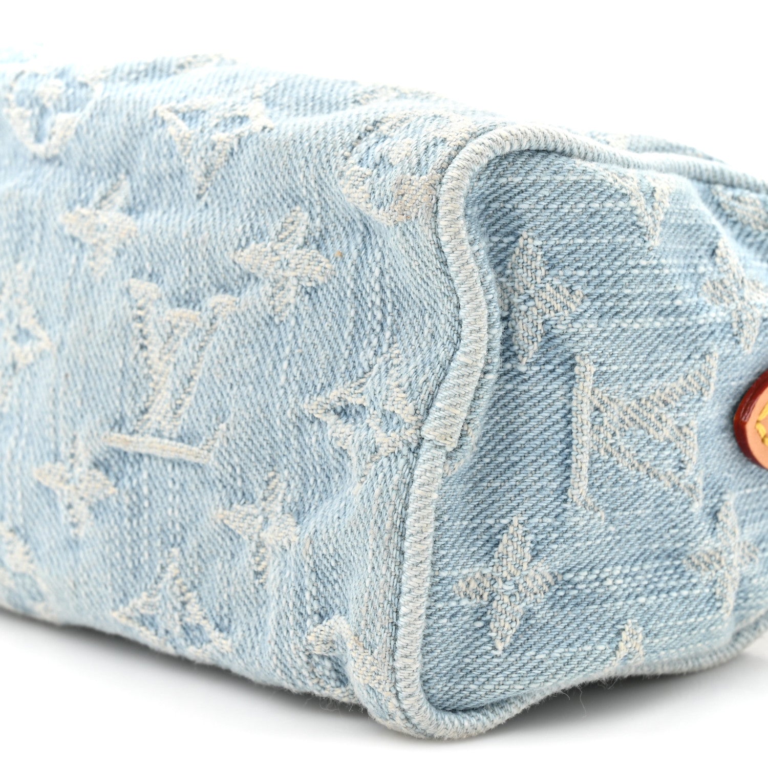 Louis Vuitton Monogram Denim Nano Speedy Sky Blue 8 of 9