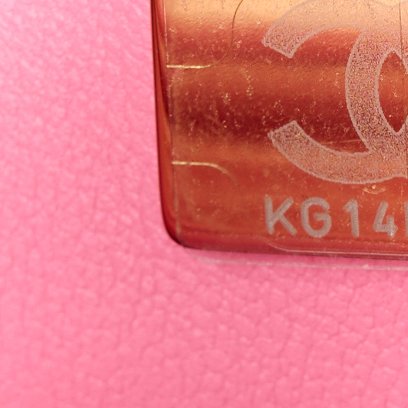 Chanel Tweed Quilted Mini Rectangular Flap Orange Pink Ecru 8 of 12