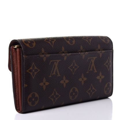 Louis Vuitton Monogram Sarah Wallet NM 2 of 5