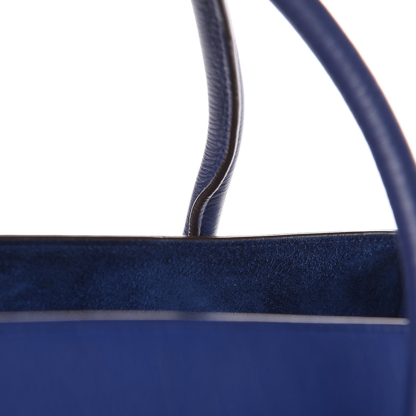 Supple Calfskin Medium Phantom Luggage Indigo