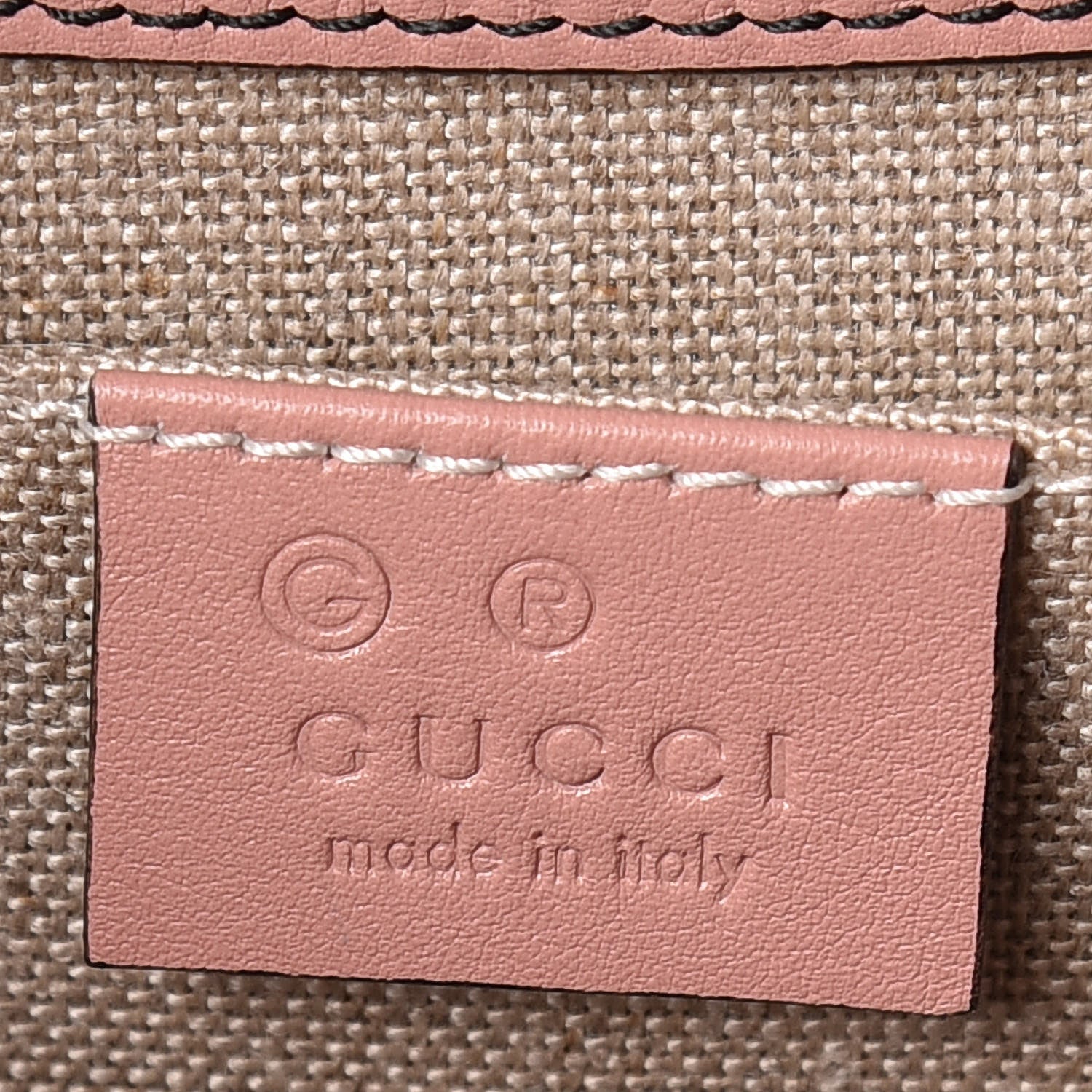 Gucci Microguccissima Medium Emily Chain Shoulder Bag Soft Pink 9 of 10