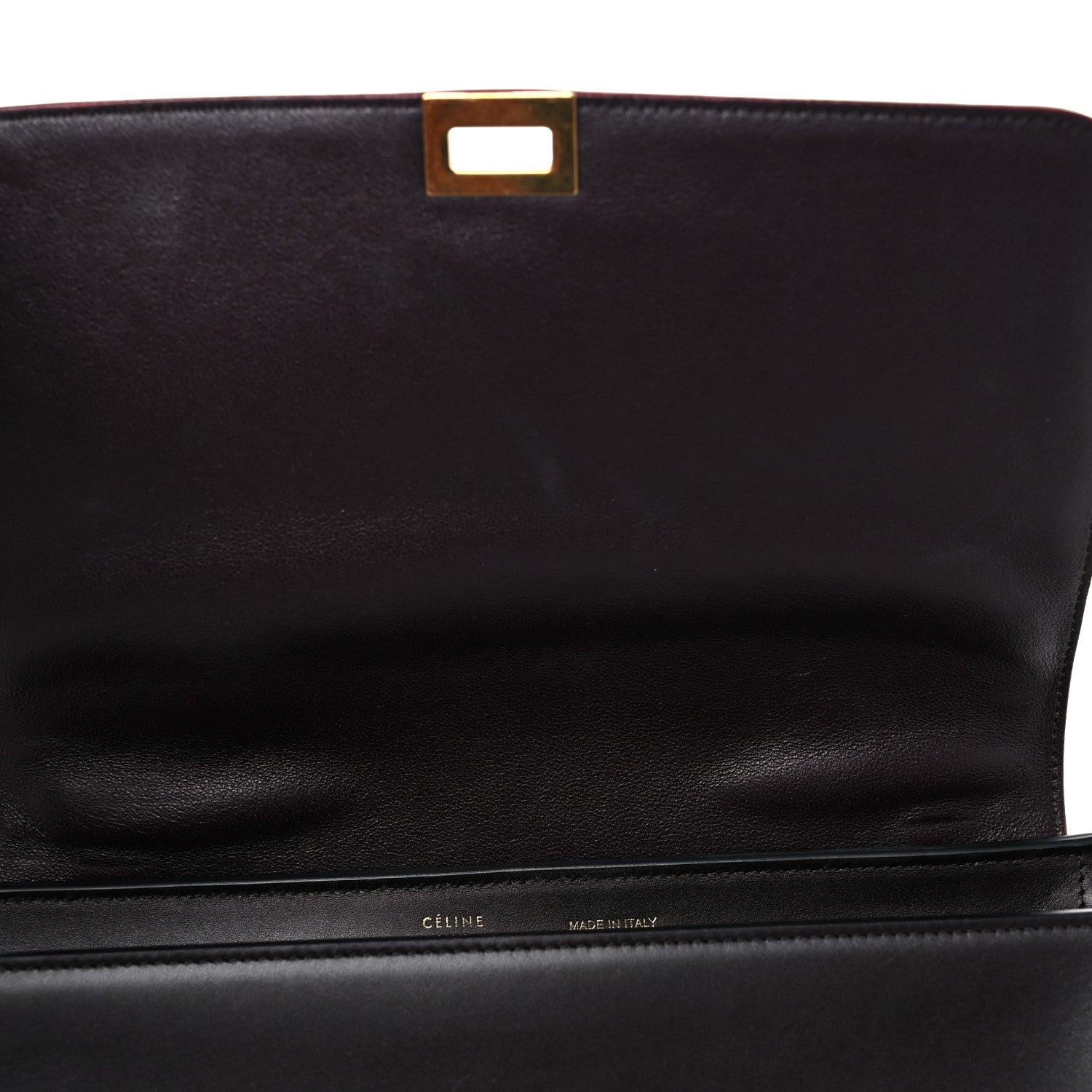 Celine Smooth Calfskin Suede Small Tri-Color Trapeze Red 8 of 12
