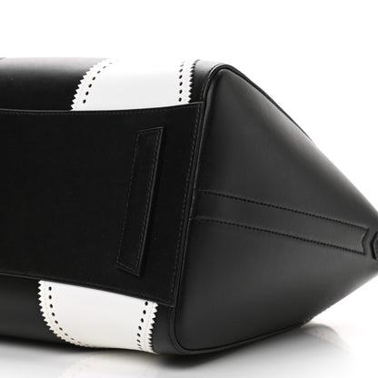 Givenchy Calfskin Brogue Medium Antigona Black White 10 of 11